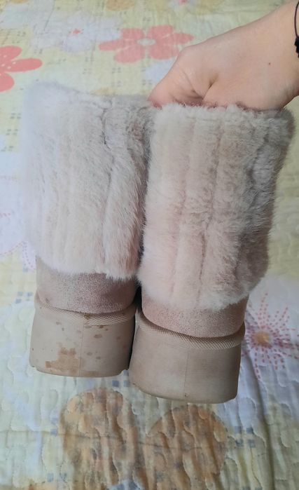 Încălțăminte îmblănită Benvenuti nr.36, interior 23cm