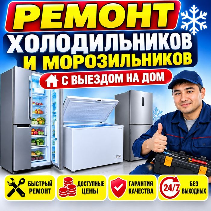 Ремонт Холодильников и морозильников на дому