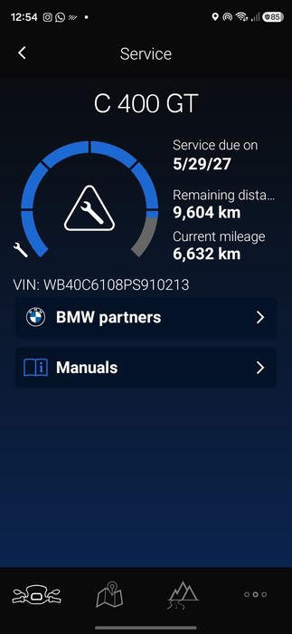Scuter bmw c400 gt garanție 2 ani