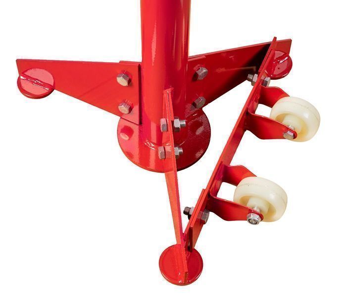 Висока регулируема подпорна стойка 750 кг с колелца