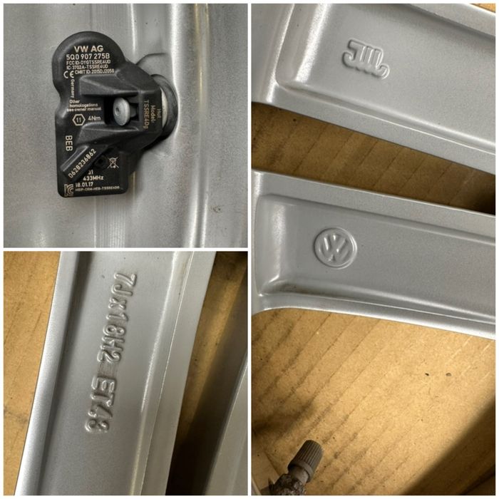 Jante 18 ORIGINALE Volkswagen Tiguan R-Line Passat B8 Arteon CC Kodiaq