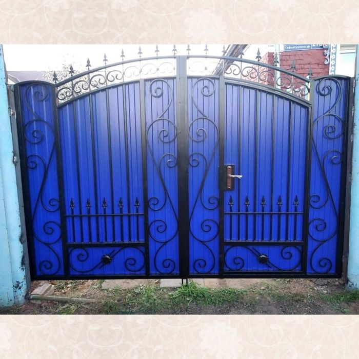 Решётка, навес, перила, кованные изделия