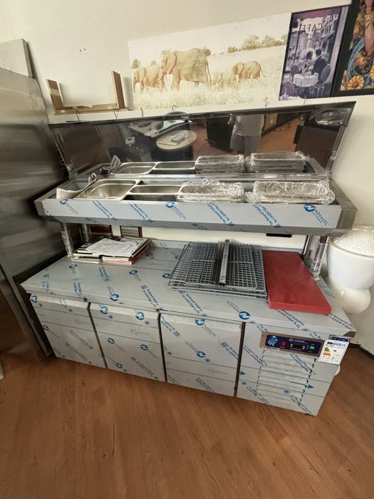 Хладилник с три врати + гарнитюрник