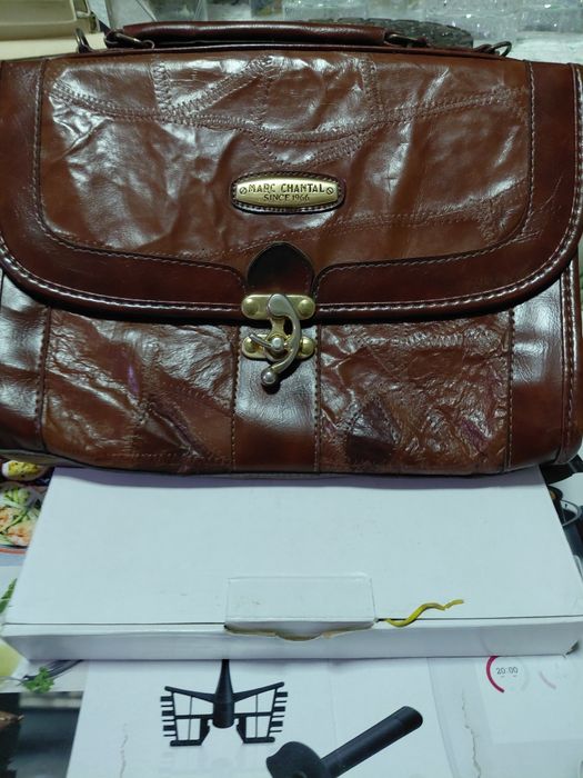 Genti din piele vintage,Gianni Conti