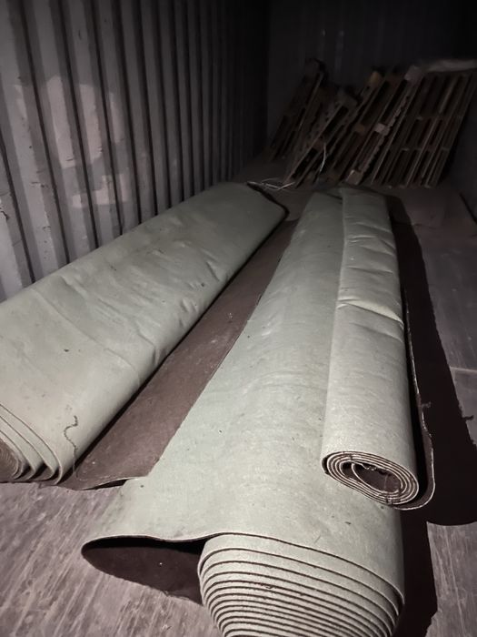 Ковролин однотонный Турция  светлый и коричневый ширина 3 и 4 метра