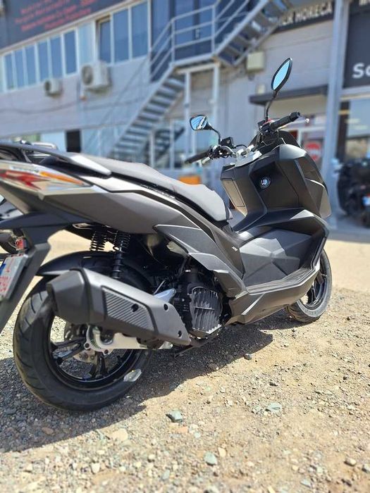 Scuter cu ABS + TCS, SYM JETX , 125 CC, Permis B sau A1, Rate !