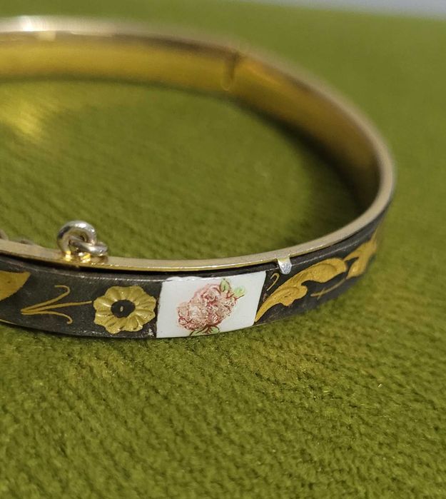 Brățară bangle Email, Toledo Damascene, Spania