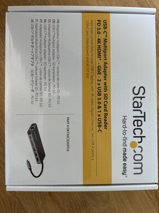 StarTech - USB-C Multiadapter cu Card Reader.