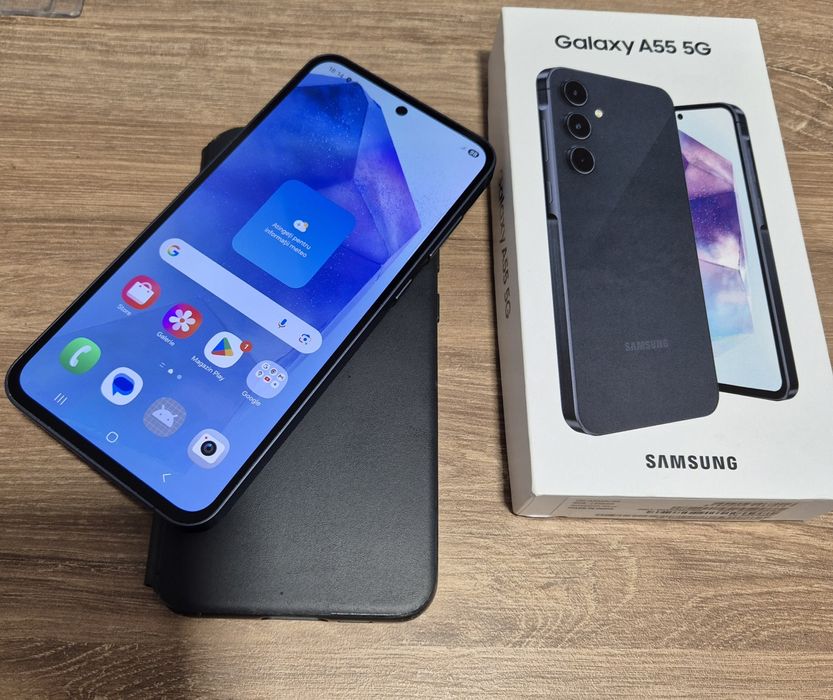 Galaxy A55 5G 256GB. ca NOU ! Black