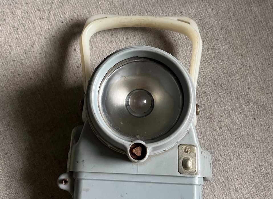 Lanterna pentru minerit GDR AKA Electric - colectie - vintage