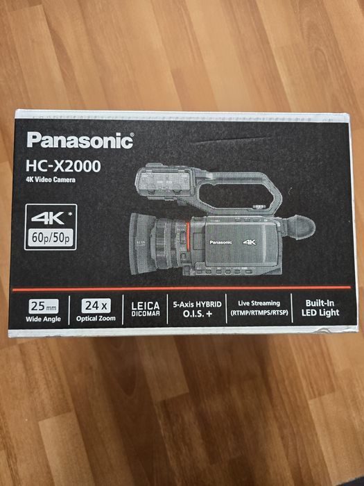 Camera video Panasonic HC-X2000 4K
