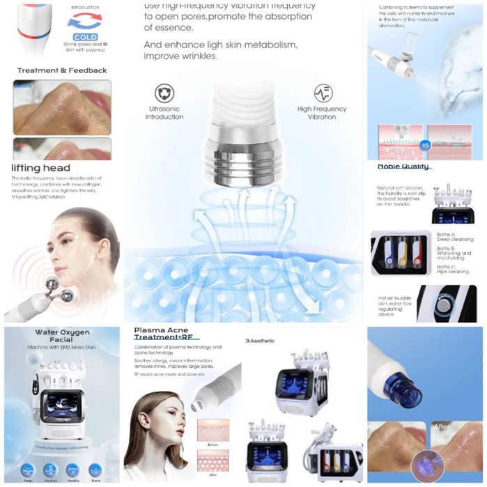 Hidradermabraziune Aparat cosmetic profesional  exfoliere