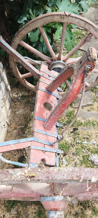 Преден мост от волска каруца