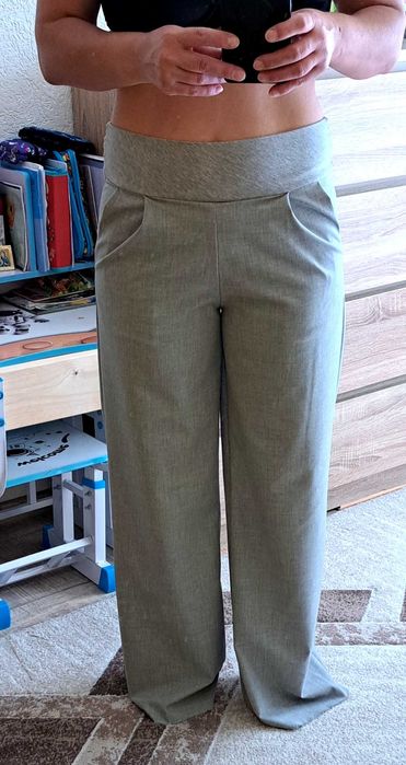 Pantaloni stofa cu buzunare