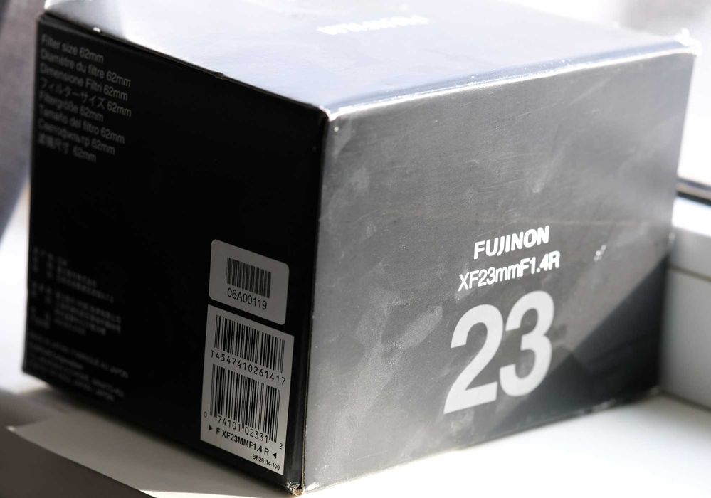 Obiectiv Fujifilm Fujinon XF 23mm 1.4