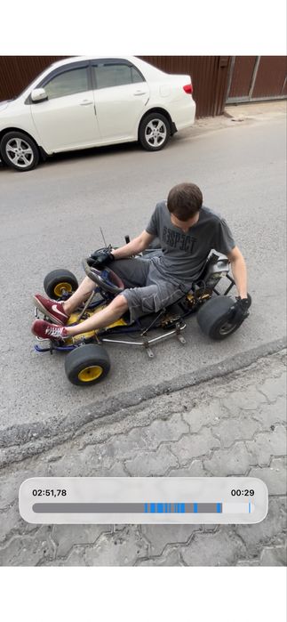 Картинг дрифт полуавтомат 110 кубов