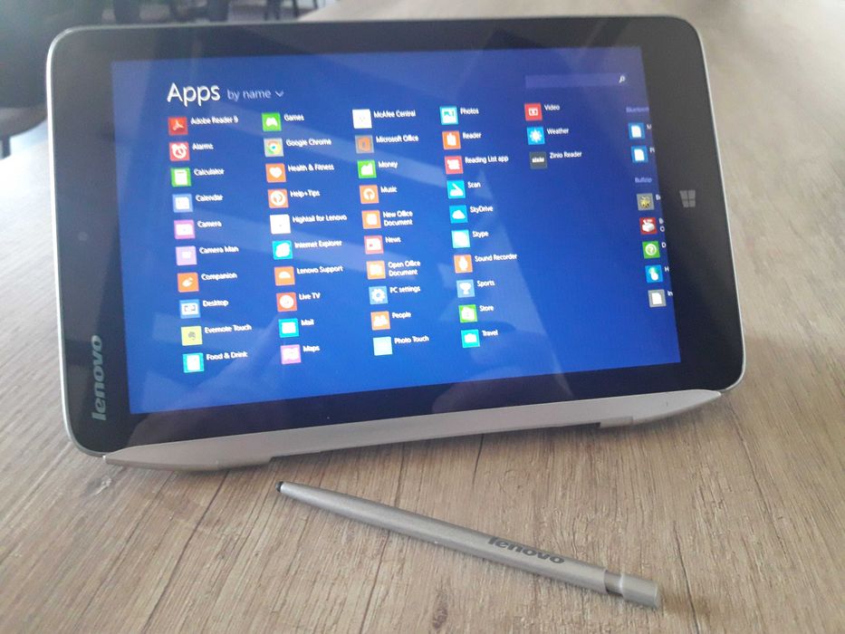Tableta 8", Lenovo IdeaPad Miix 2, Windows 8.1, Atom™ Z3740, 1280x800