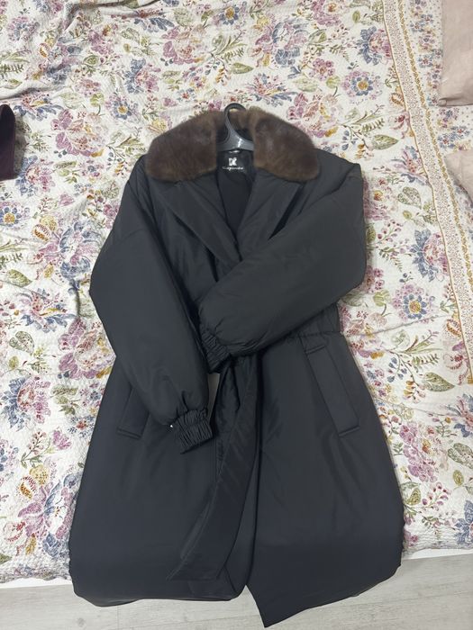 Куртка с норковым воротником