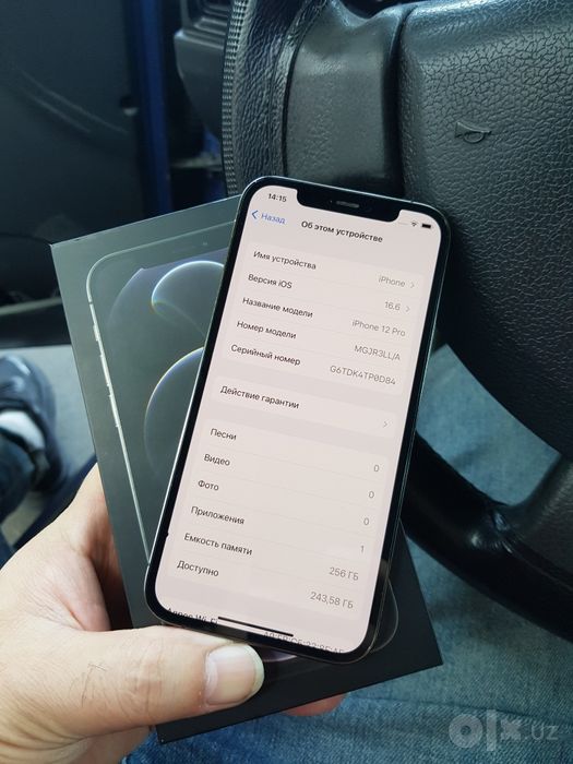 Iphone 12 pro bypas 256g wifi