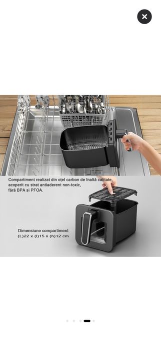 Airfryer 2 compartimente
