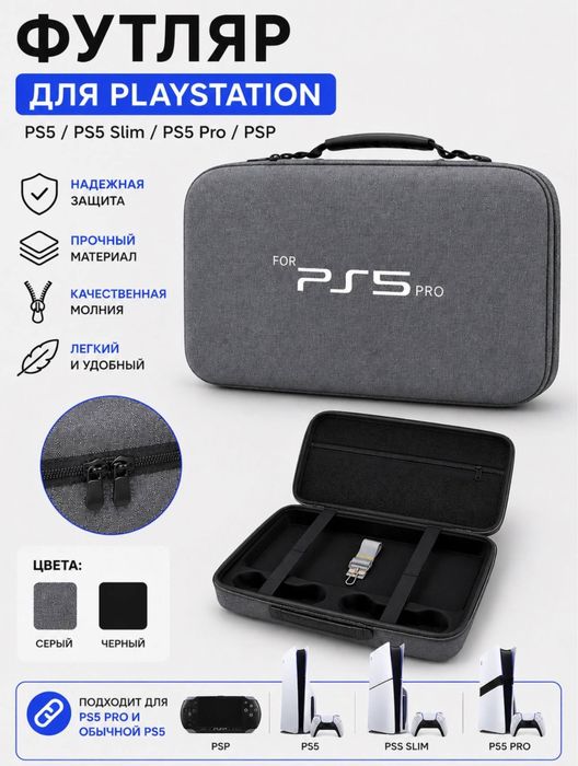 Сумка для консоли и PlayStation 5 Slim от бренда Dobe Доставка есть