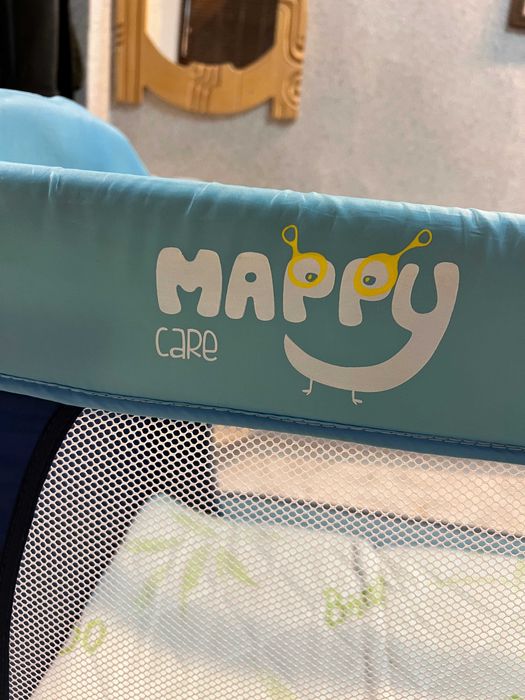 Бебешка кошара синя