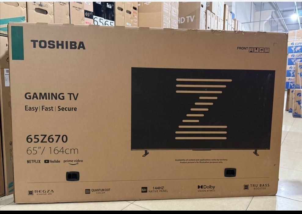 Toshiba 65Z670ME 65″ 4K UltraHD Smart TV — высокое качество,