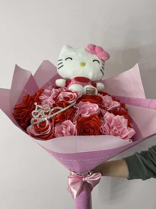 Букет от изкуствени рози