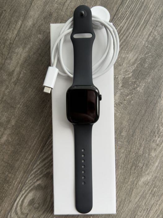 Ceas Apple Watch Series 10 GPS 46 mm Jet Black, Battery Health 100%, Garanție Apple până în 23.11.2026, Ca Nou
