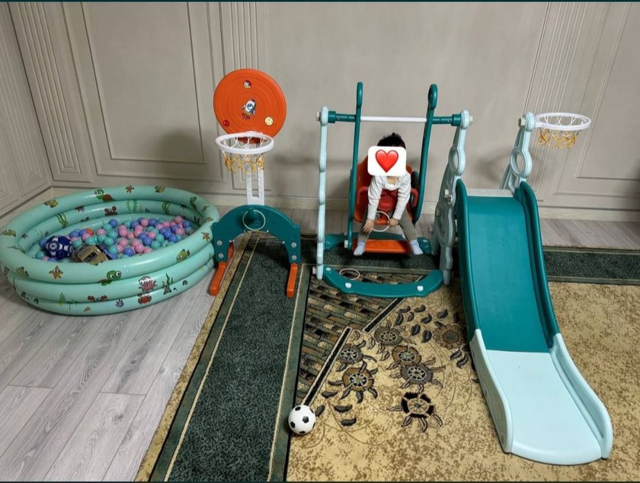 Горка качели для детей новая даставка бесплатная китайская