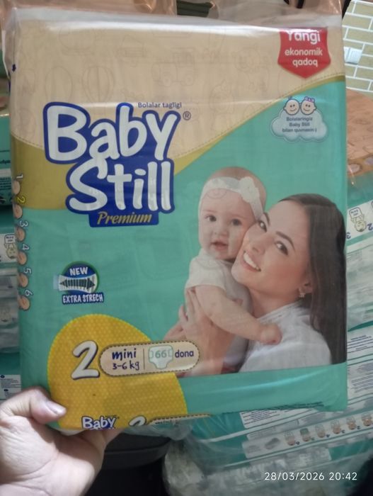 Baby Still  pampers vodiy boʻylab eng arzon narxda tarqatamiz