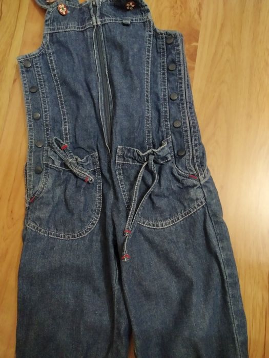 джинсовый комбинезон на девочку