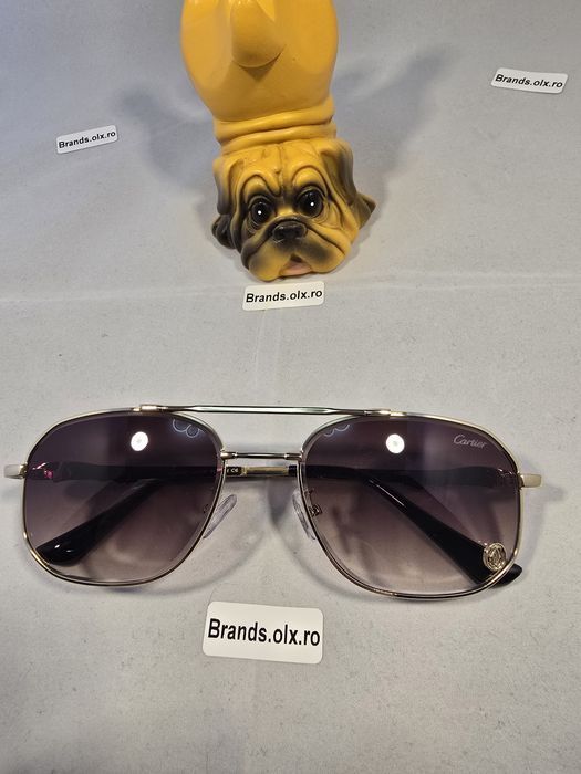 Ochelari de soare Cartier CT0439 Brown, made in Italy