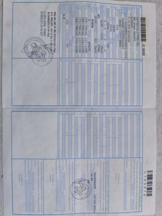 Vând autoutilitară Nissan Atleon