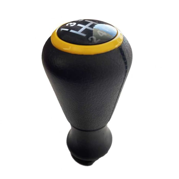 Топка за скоростен лост Пежо Peugeot Ситроен Citroen жълт ринг