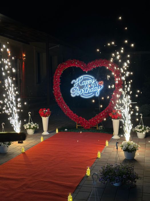 Поздравления,оформления Marry me;Happy Birthday;Туған күніңізбен; Мама
