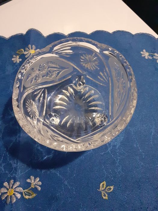 Хрустальные вазочки конфетницы 2 шт