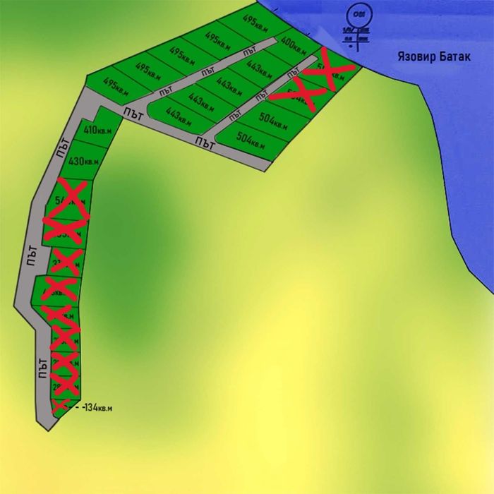Парцели в регулация на Курорта Цигов чарк с ток и вода