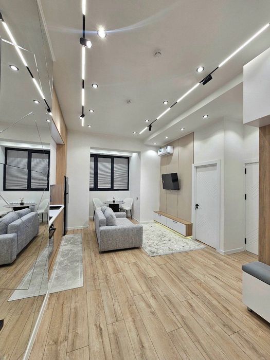 2-комнатная квартира 44 м² — ЖК Oz Mahal, Дархан, Новомосковская