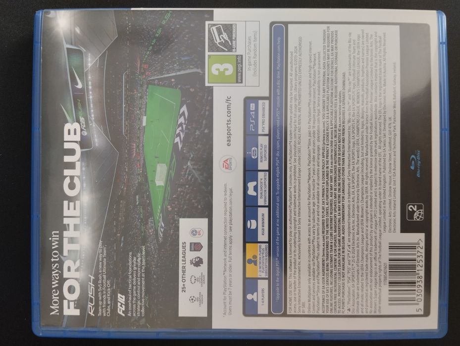 Продам диск FC25  Ps4/Ps5