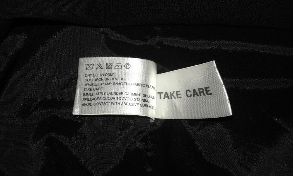 Елегантна вталяваща рокля COAST – синьо/черно - L