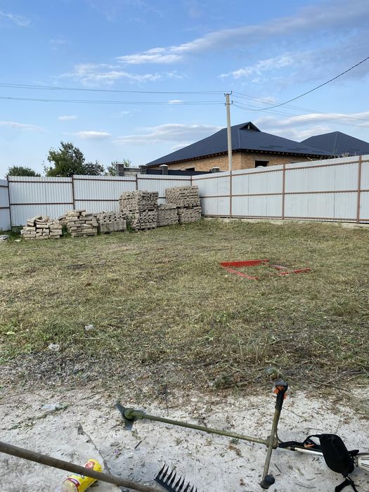 Покос травы Stihl Газон