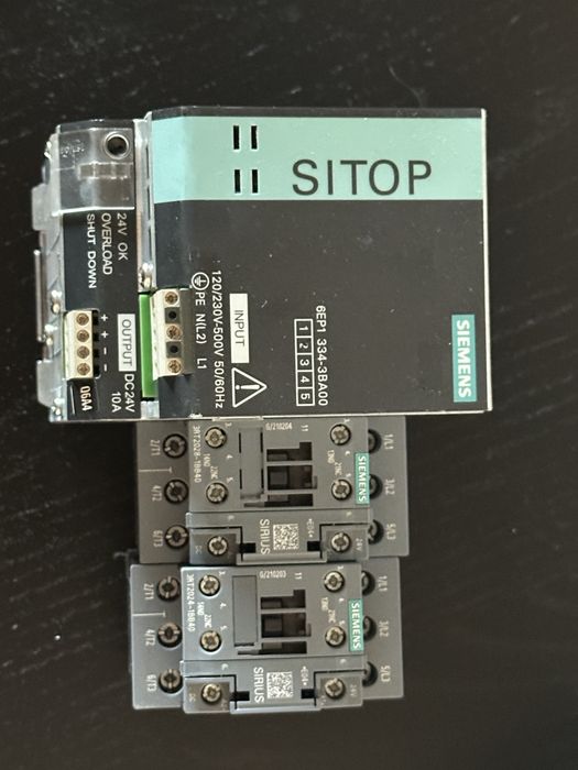 Sursa si relee siemens