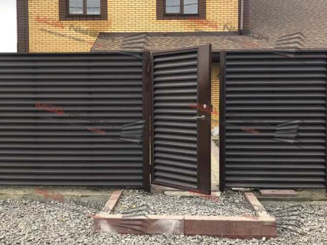 Забор жалюзи еврозабор