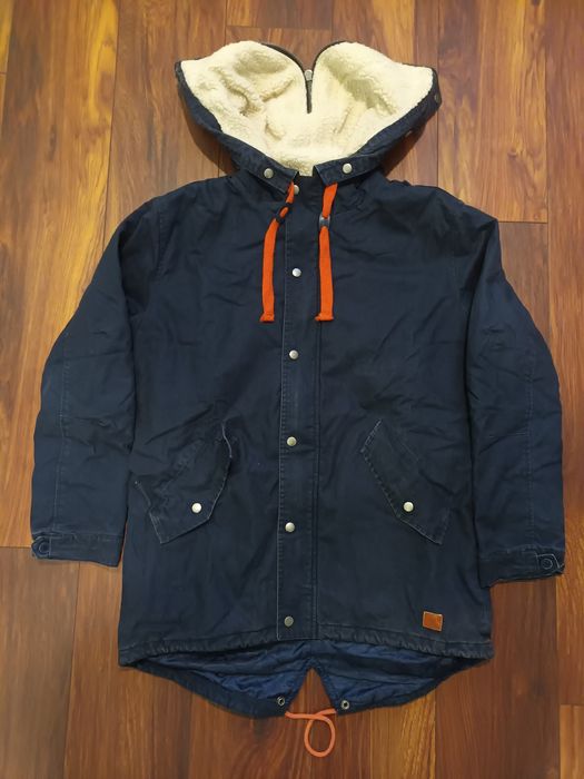 Мъжка парка с вълна minimum