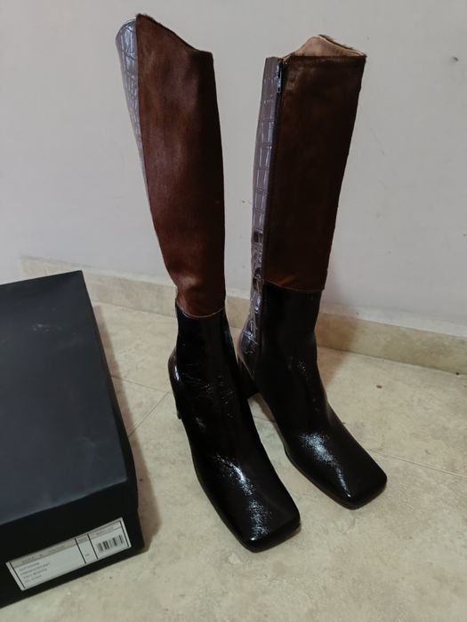 Дамски ботуши от естествена кожа НОВО!