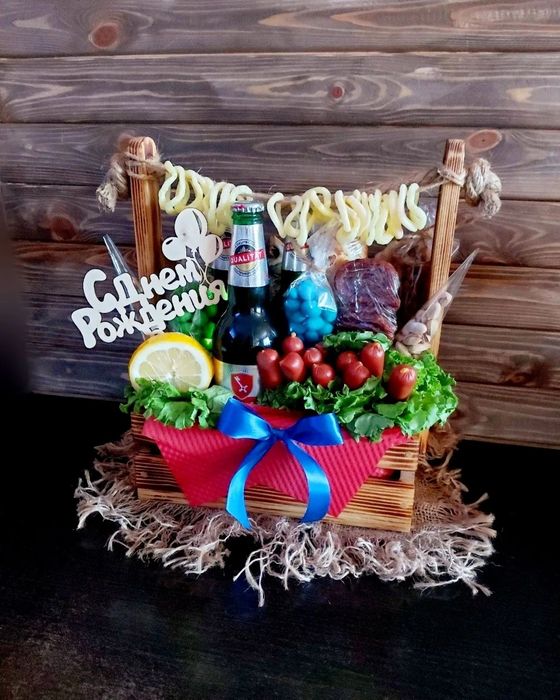 Мужские букеты на подарок