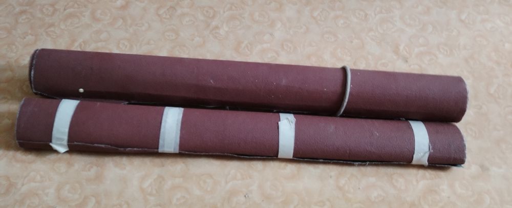 Наждачная бумага.