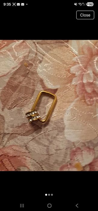 Earcuff eareing golden vinted sale only