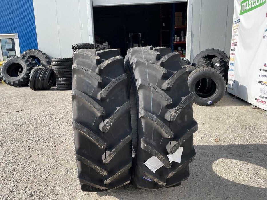 12.4-24 Radiale de tractor cu incarcator 360/70R24 Cauciucuri